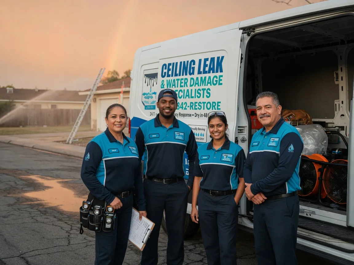 Ceiling Leak Cleanup company in Hebron, ND